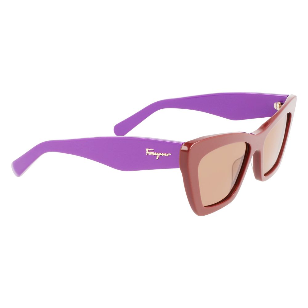 Ferragamo Brown Sunglasses for Women detail view