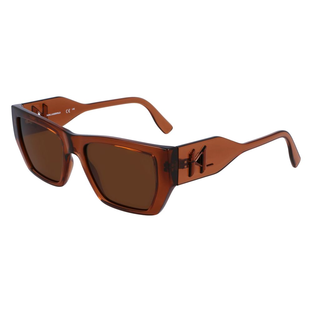 Karl Lagerfeld Brown Sunglasses Unisex