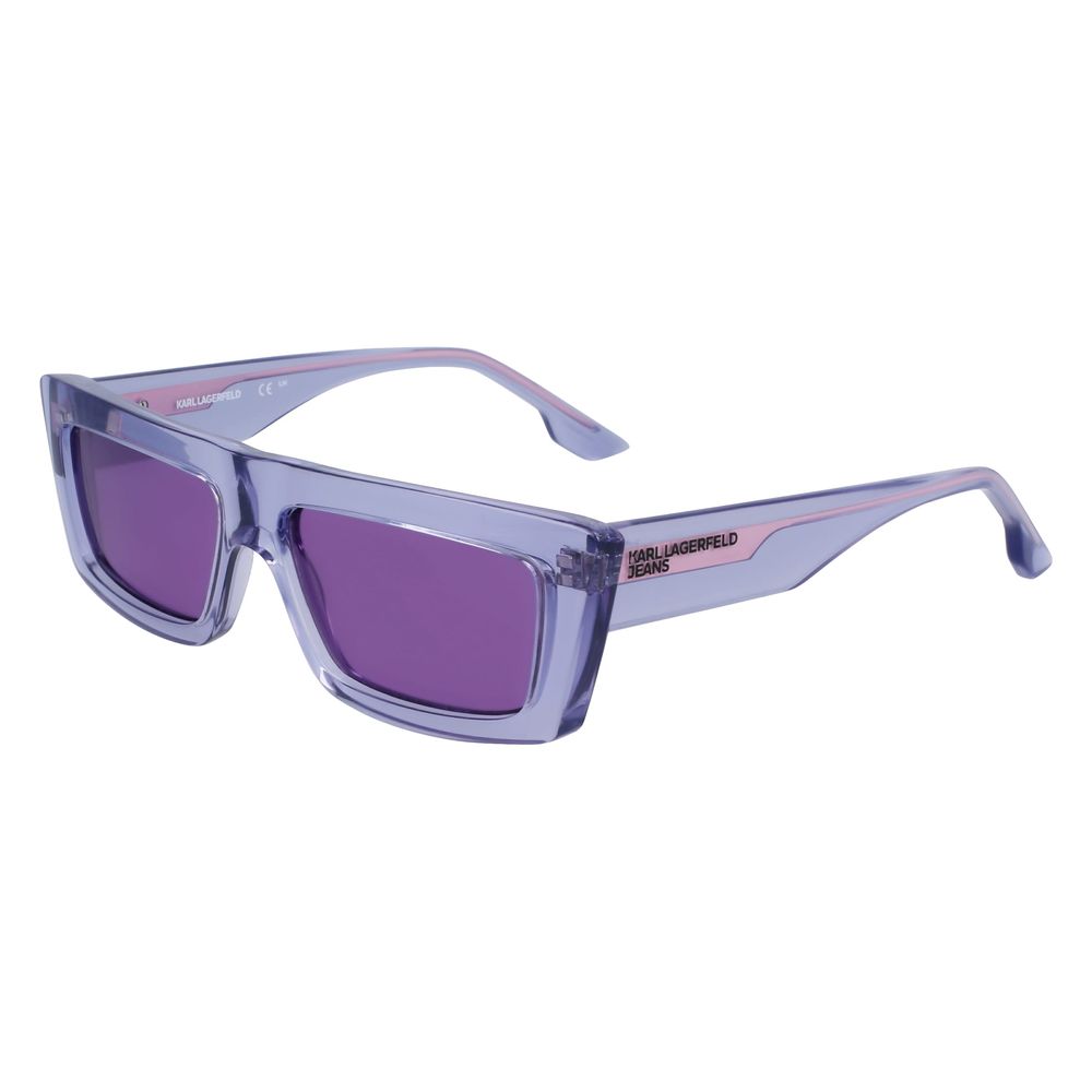 Karl Lagerfeld Purple Sunglasses Unisex