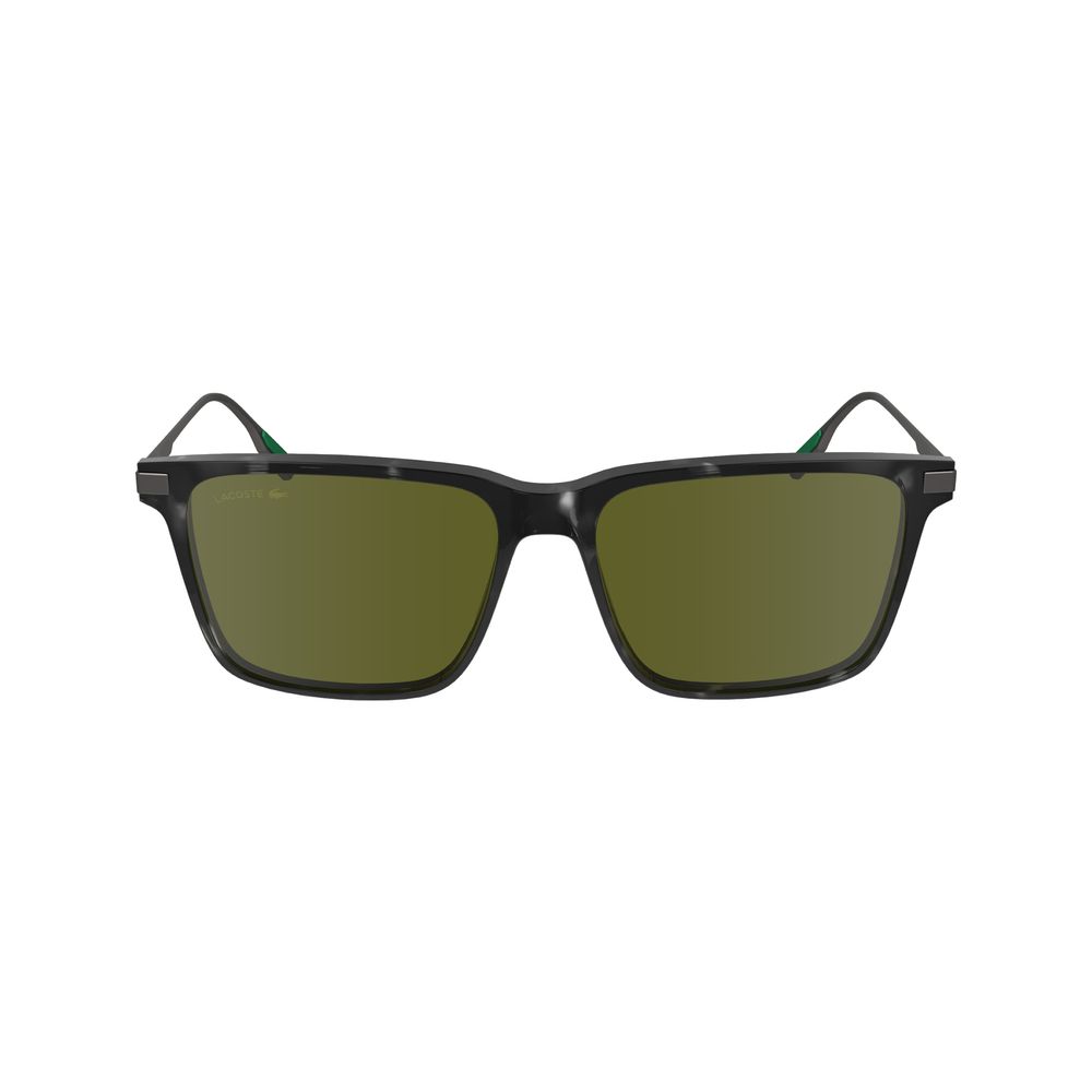 Lunettes de soleil Lacoste en acétate gris