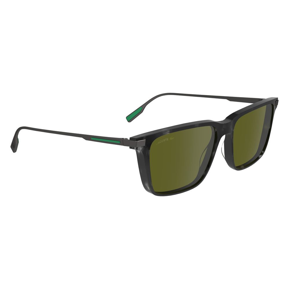 Lunettes de soleil Lacoste en acétate gris