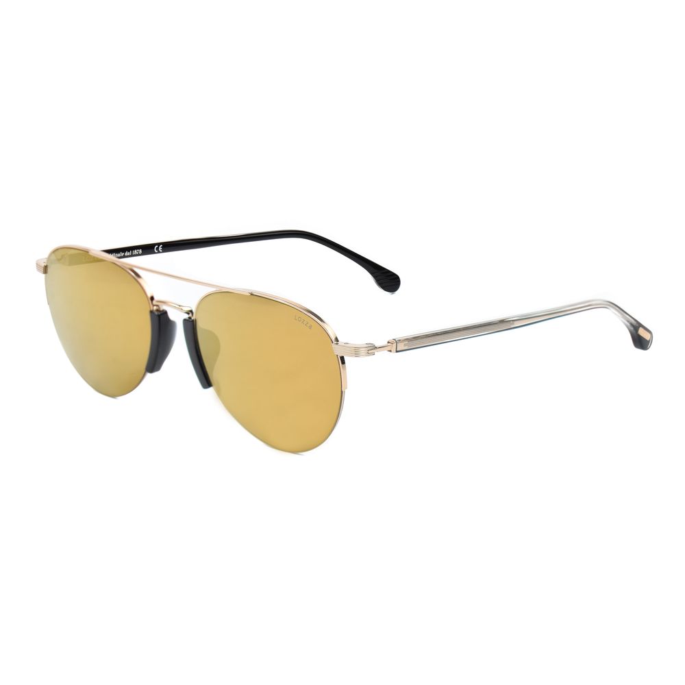 Lozza Gold Sunglasses for Men