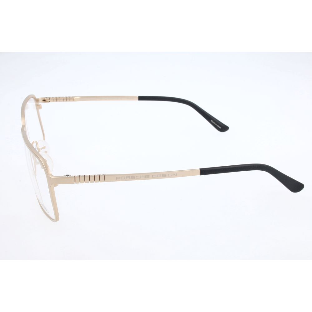 Porsche Design Gold Glasses Frames for Men detail view