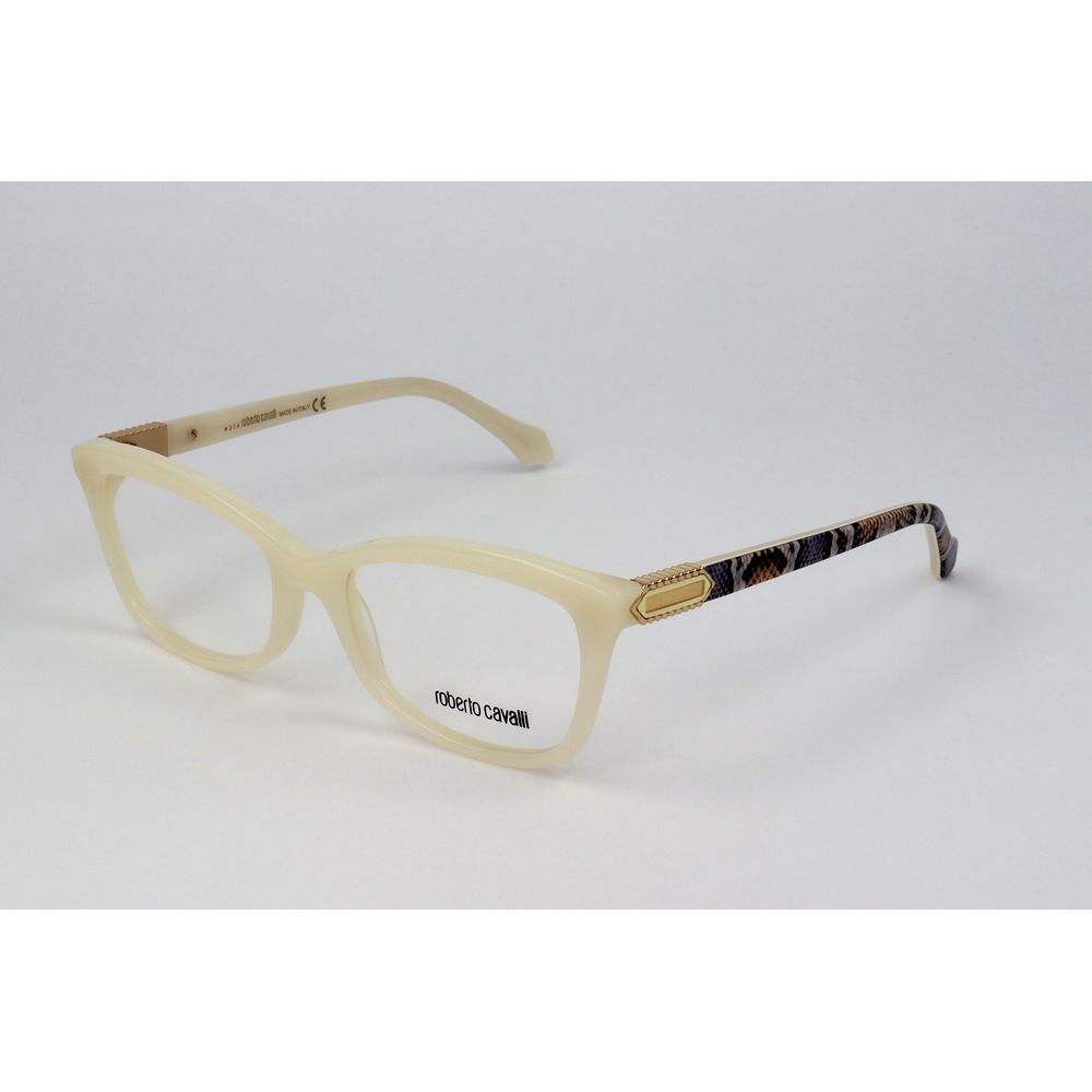 Lunettes Roberto Cavalli en acétate blanc (monture)