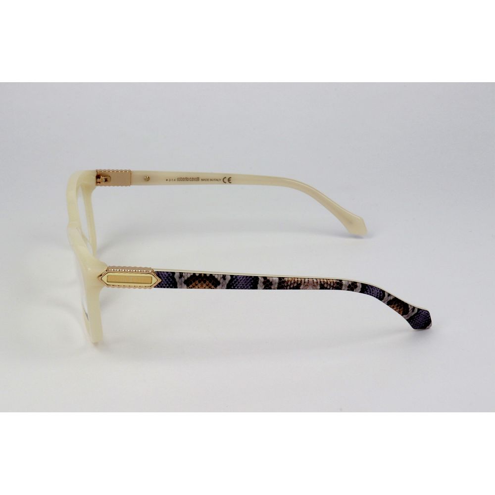 Lunettes Roberto Cavalli en acétate blanc (monture)