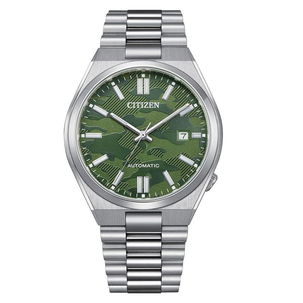 Montre habillée en acier inoxydable Citizen Gray