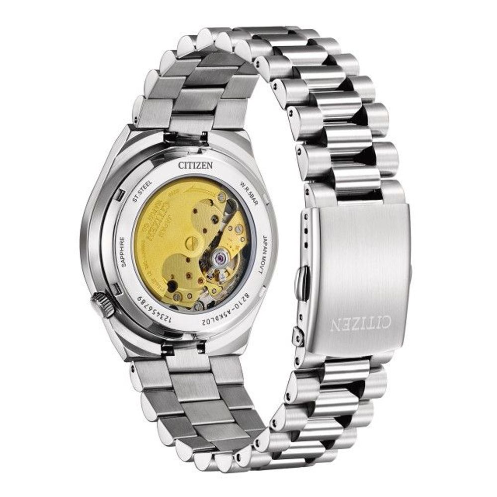 Montre habillée en acier inoxydable Citizen Gray