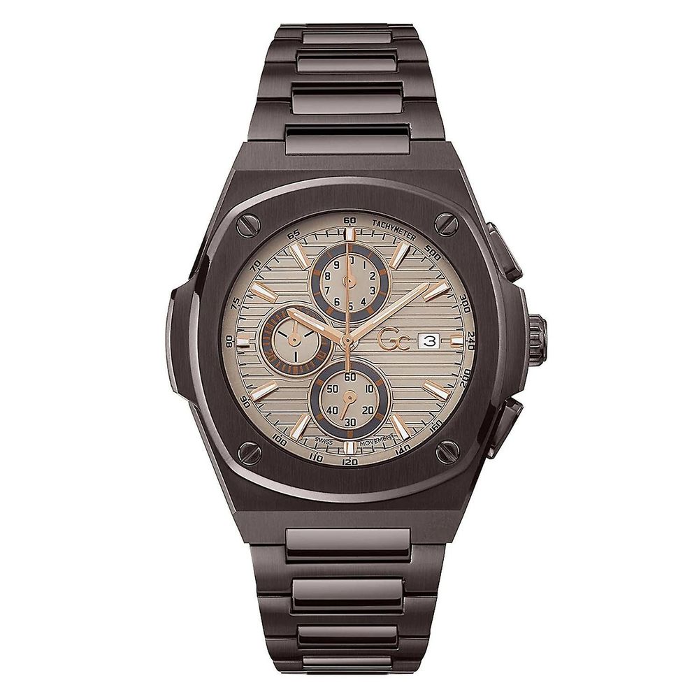 Montre habillée GC Gray en acier inoxydable