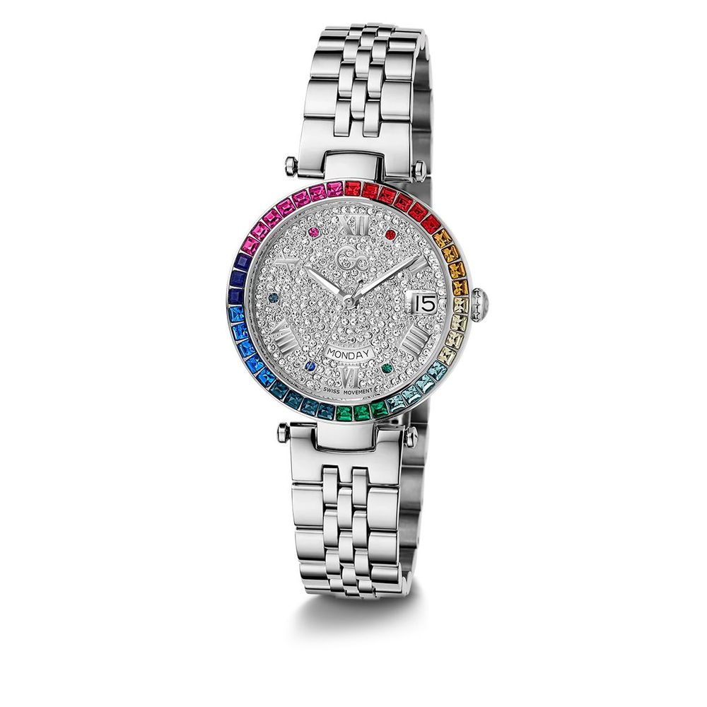 Montre habillée GC Gray en acier inoxydable