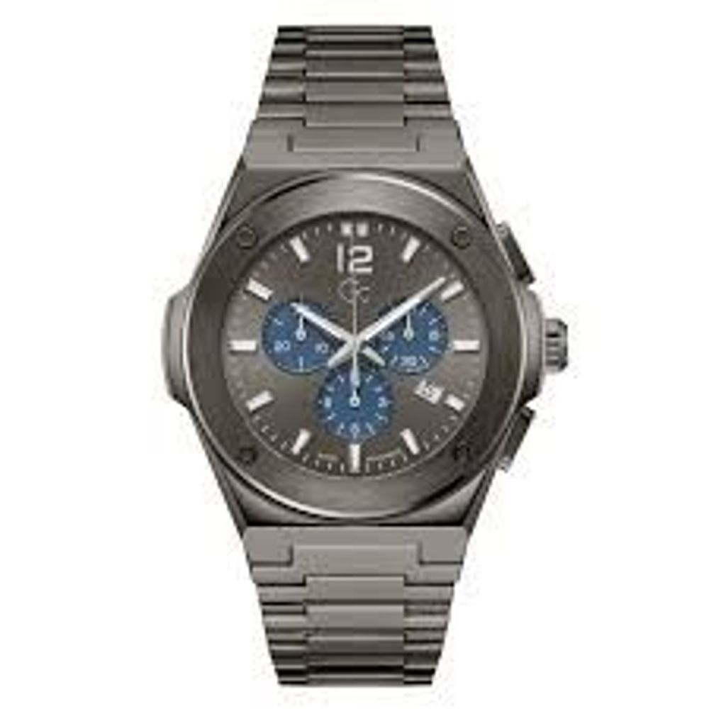 Montre habillée GC Gray en acier inoxydable