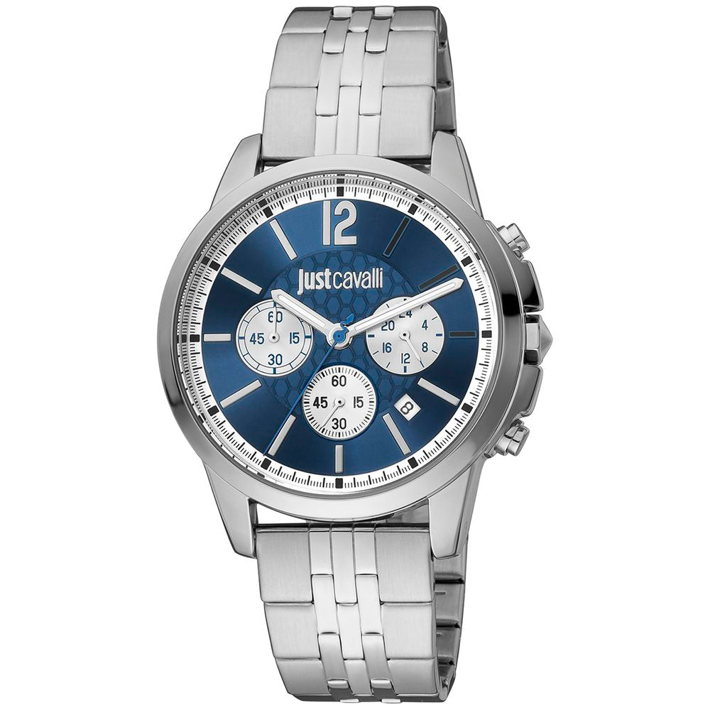 Montre Just Cavalli à bracelet en acier inoxydable gris