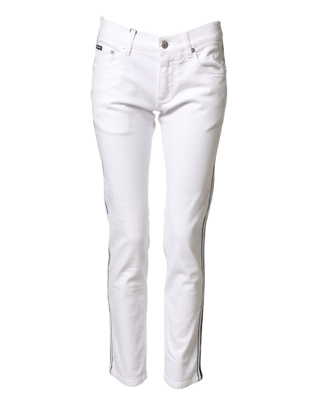 Dolce & Gabbana White Skinny Jeans for Men