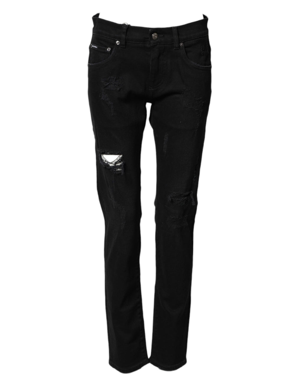 Dolce & Gabbana Black Skinny Jeans for Men