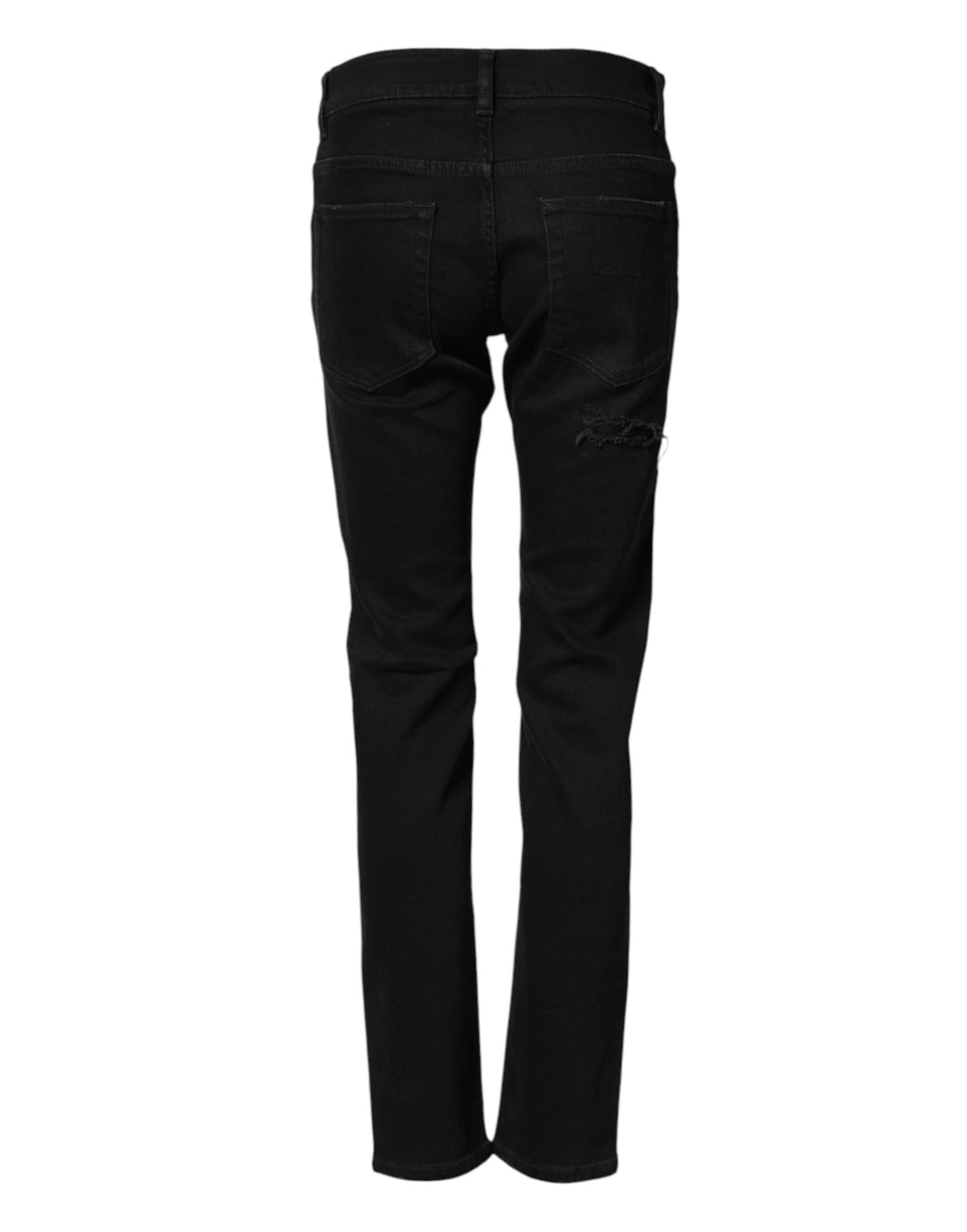 Dolce & Gabbana Black Skinny Jeans for Men detail view