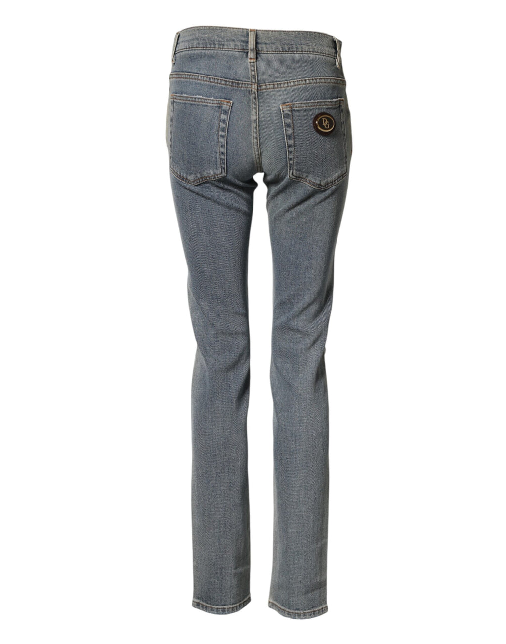 Dolce & Gabbana Blue Skinny Jeans for Men detail view