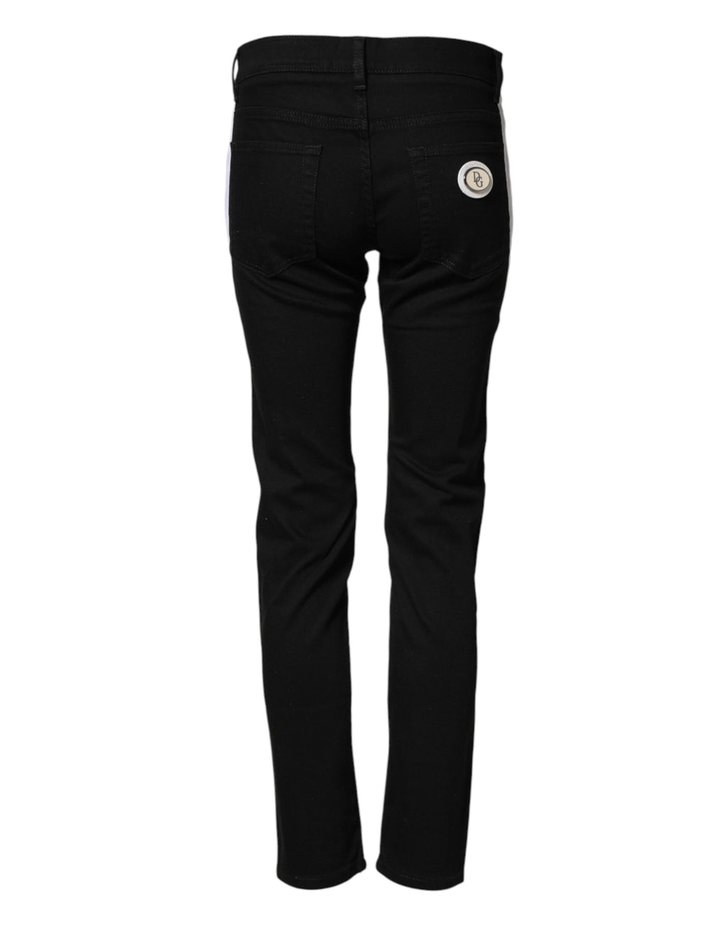 Dolce & Gabbana Black Skinny Jeans for Men side view