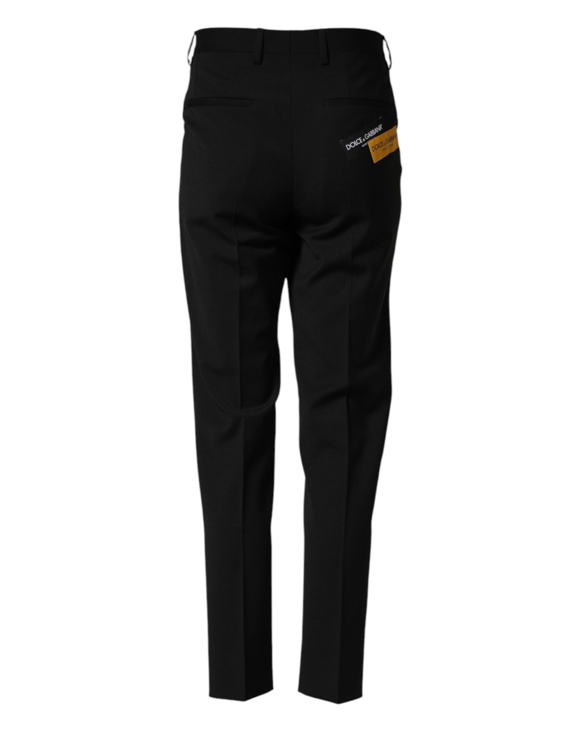 Dolce & Gabbana Black Dress Pants for Men detail view