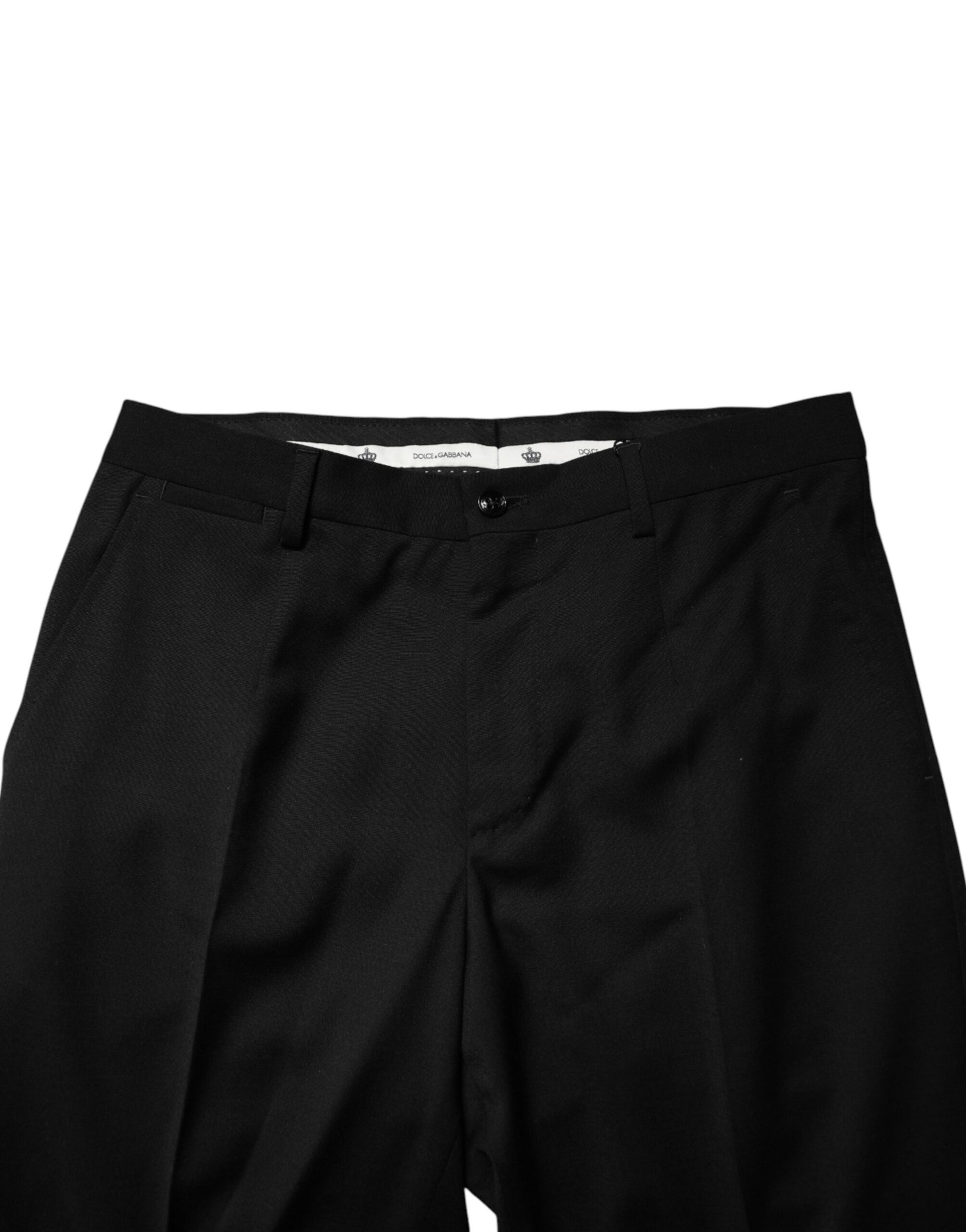 Dolce & Gabbana Black Dress Pants for Men side view