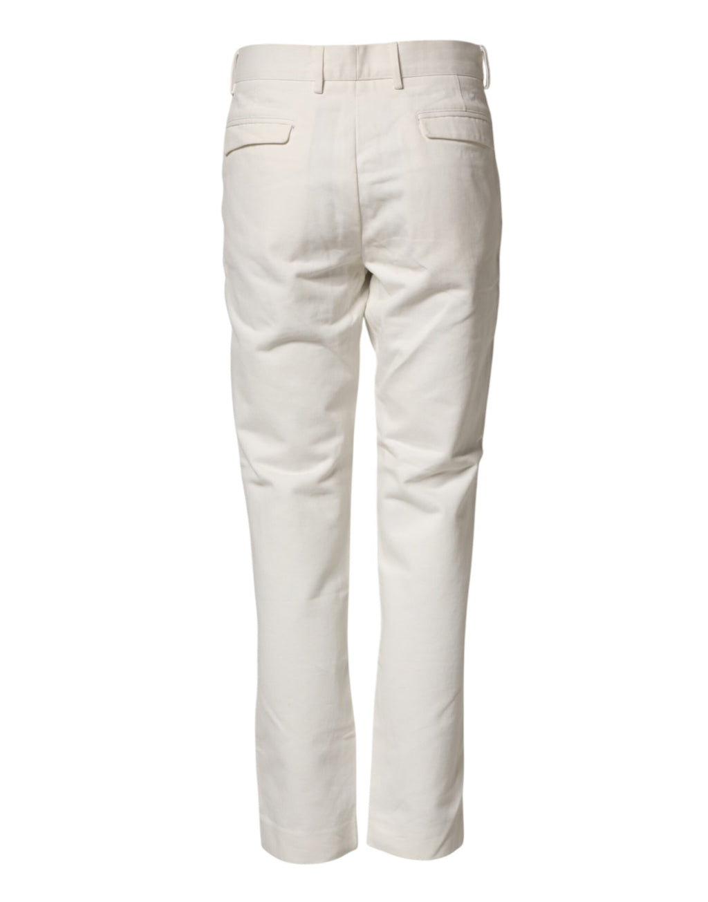 Daniele Alessandrini White Chino Pants for Men detail view