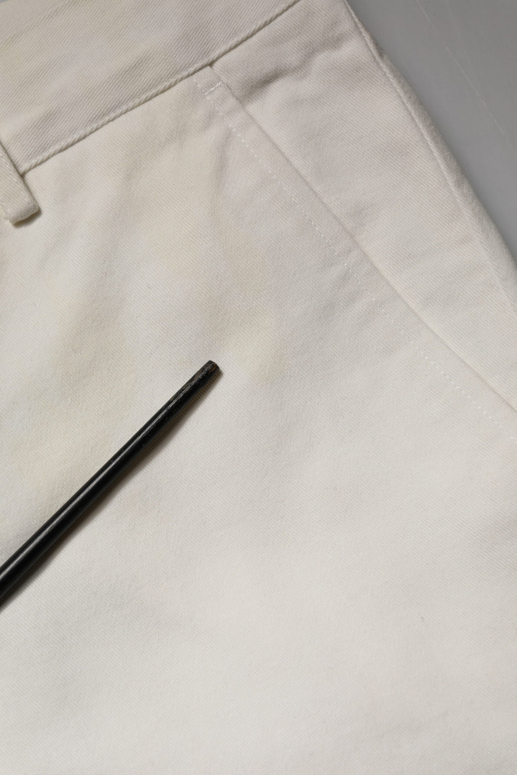 Daniele Alessandrini White Chino Pants for Men additional view