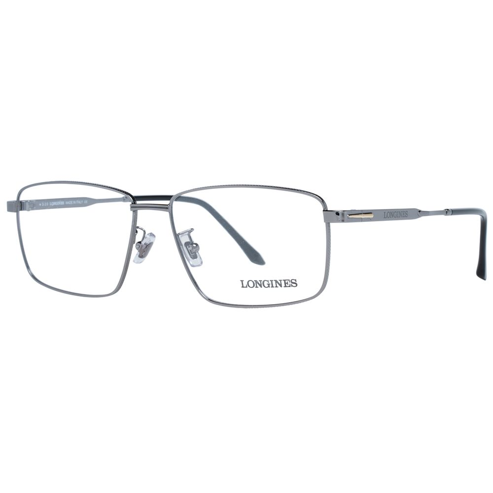 Lunettes (montures) en métal gris Longines