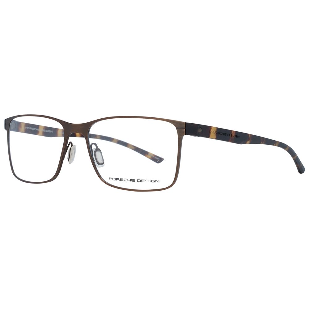 Lunettes Porsche Design marron en titane (monture)