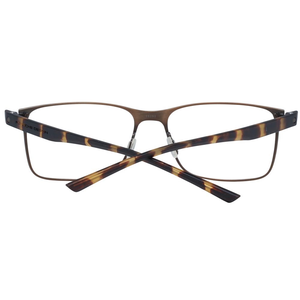 Lunettes Porsche Design marron en titane (monture)