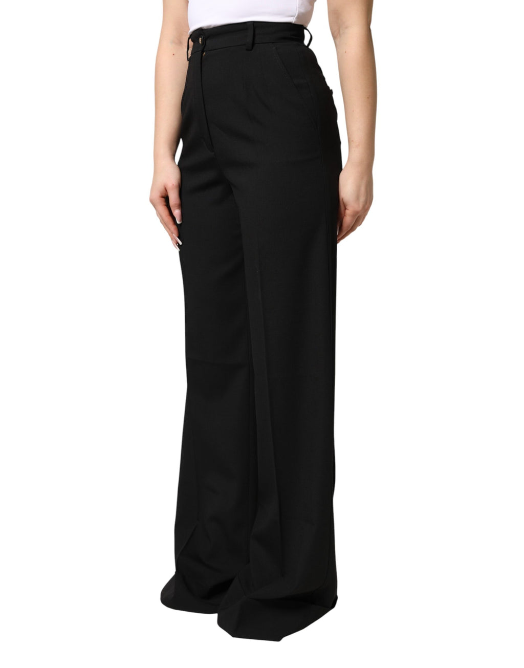 Dolce & Gabbana Black Dress Pants for Women detail view