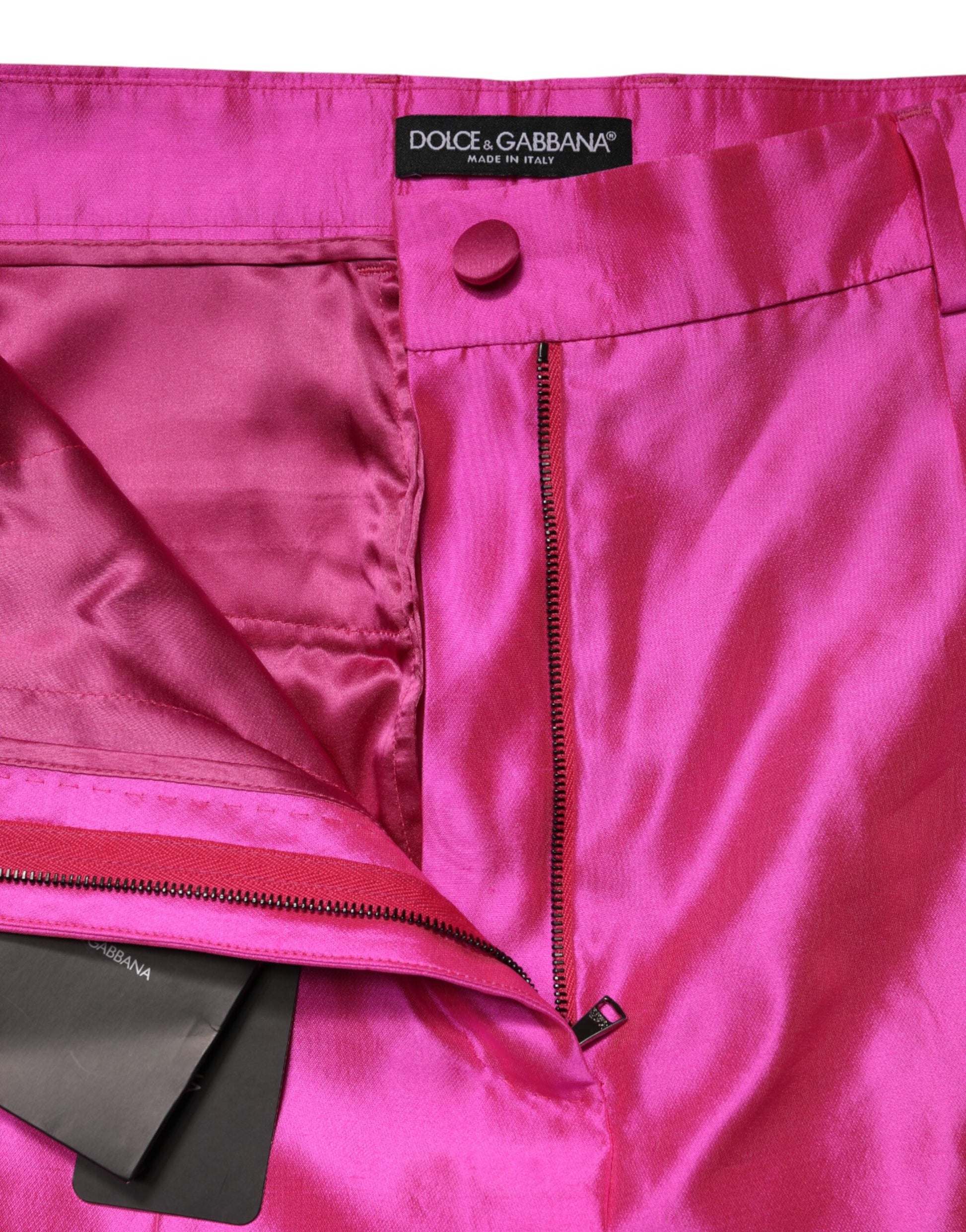 Dolce & Gabbana Pink Dress Pants for Women additional view
