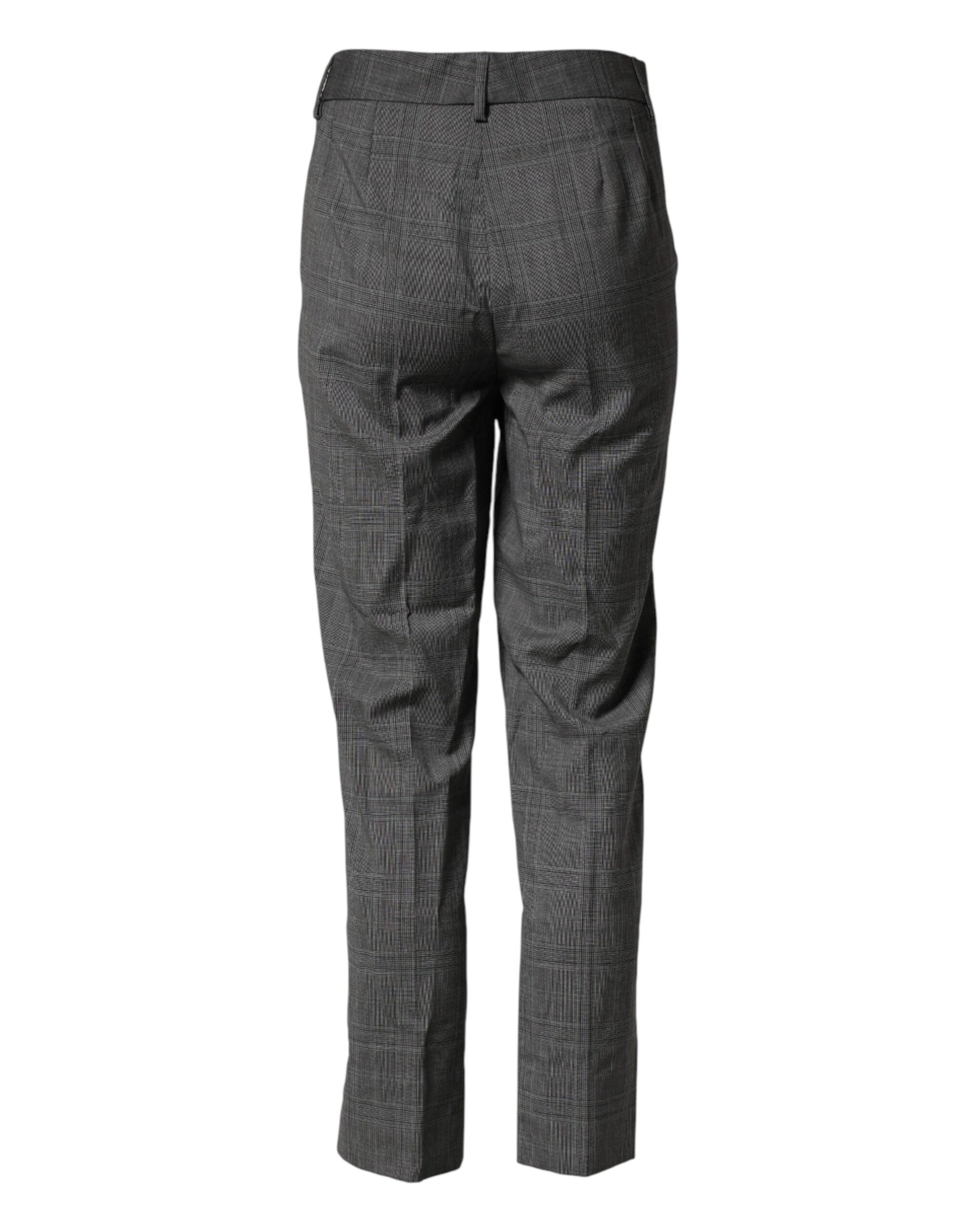 Dolce & Gabbana Grey Dress Pants for Women detail view