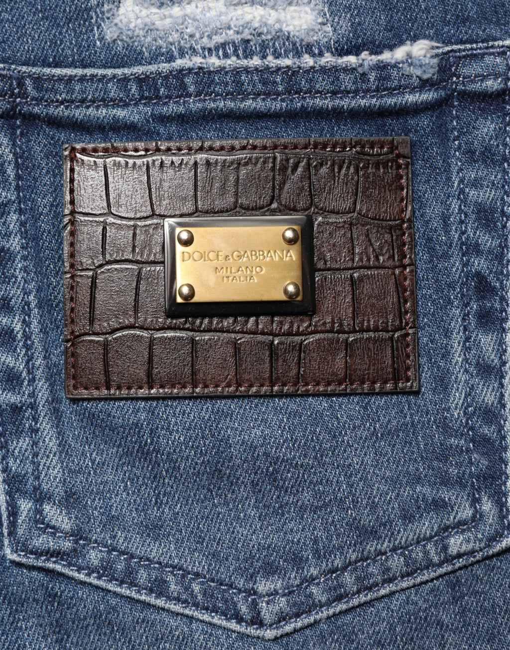 Dolce & Gabbana Blue High Waisted Jeans for Women additional view