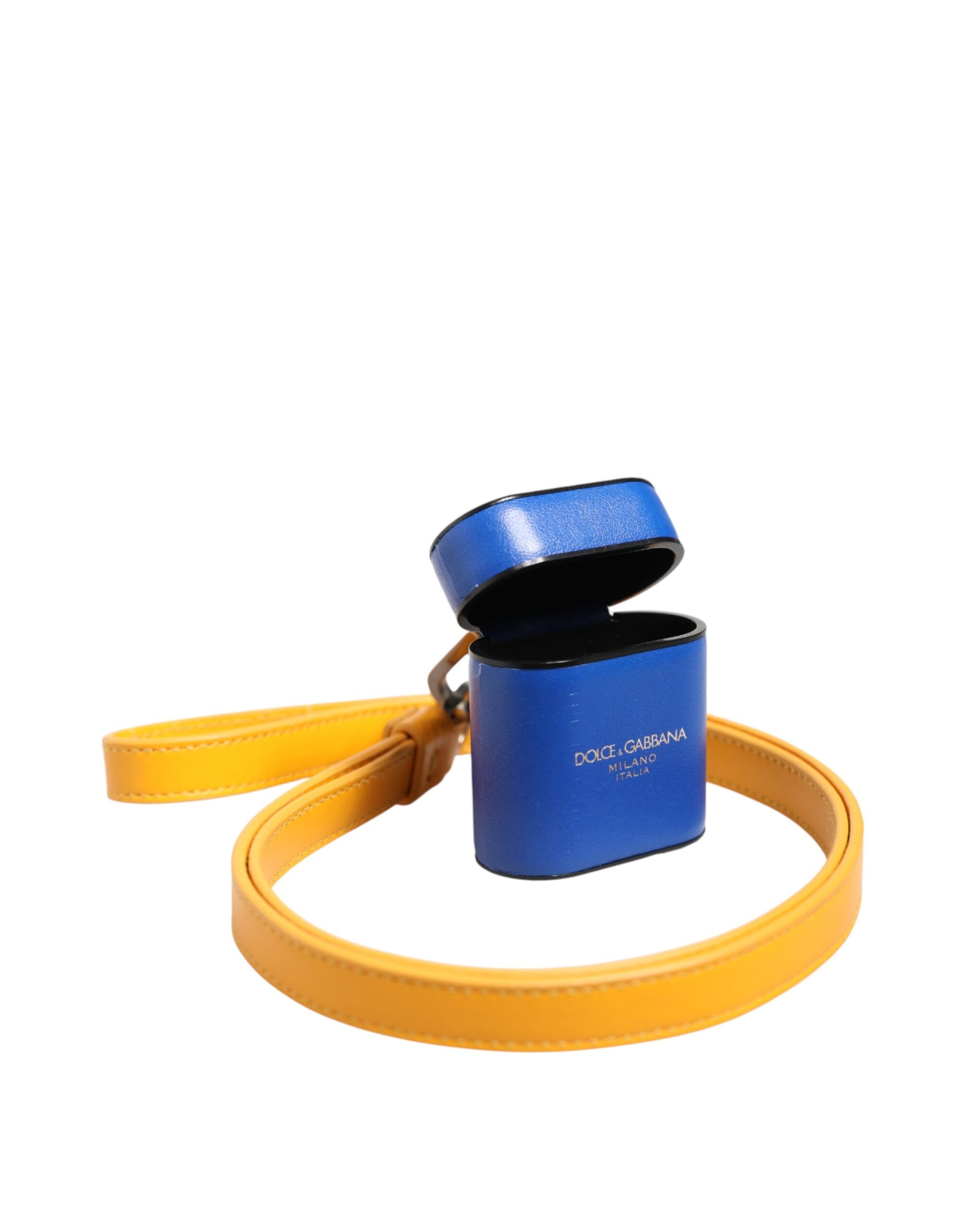 Dolce & Gabbana Blue Airpod Holders for Men detail view