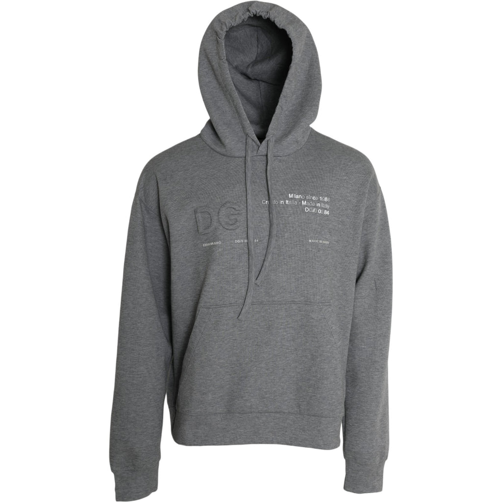 Dolce & Gabbana Grey Hoodie for Men alternate view