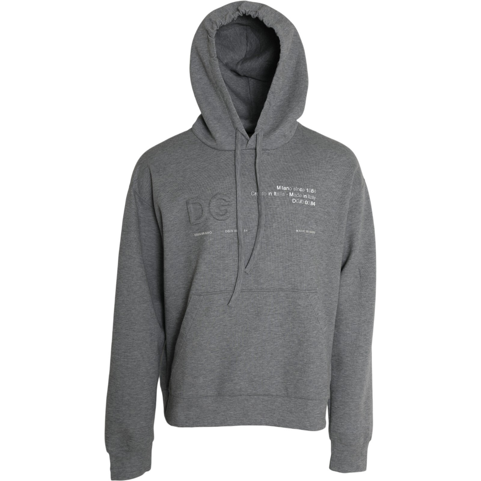 Dolce & Gabbana Grey Hoodie for Men alternate view