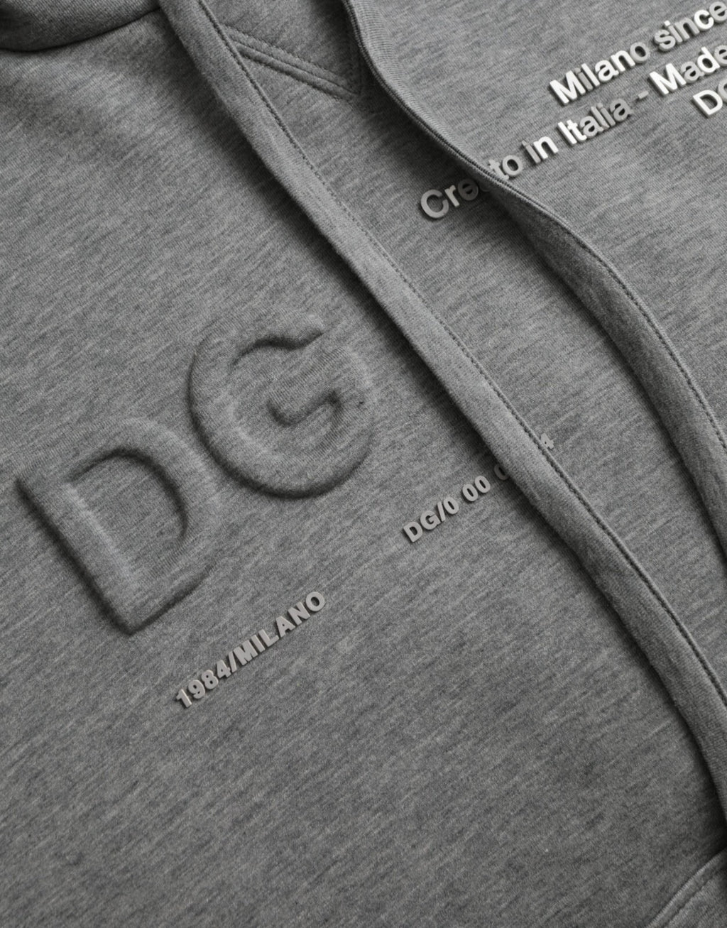 Dolce & Gabbana Grey Hoodie for Men additional view