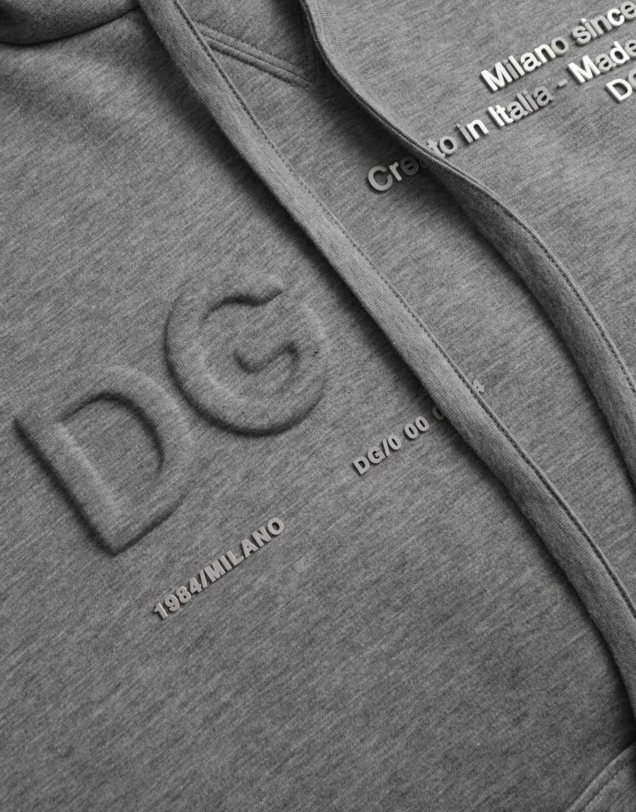 Dolce & Gabbana Grey Hoodie for Men additional view