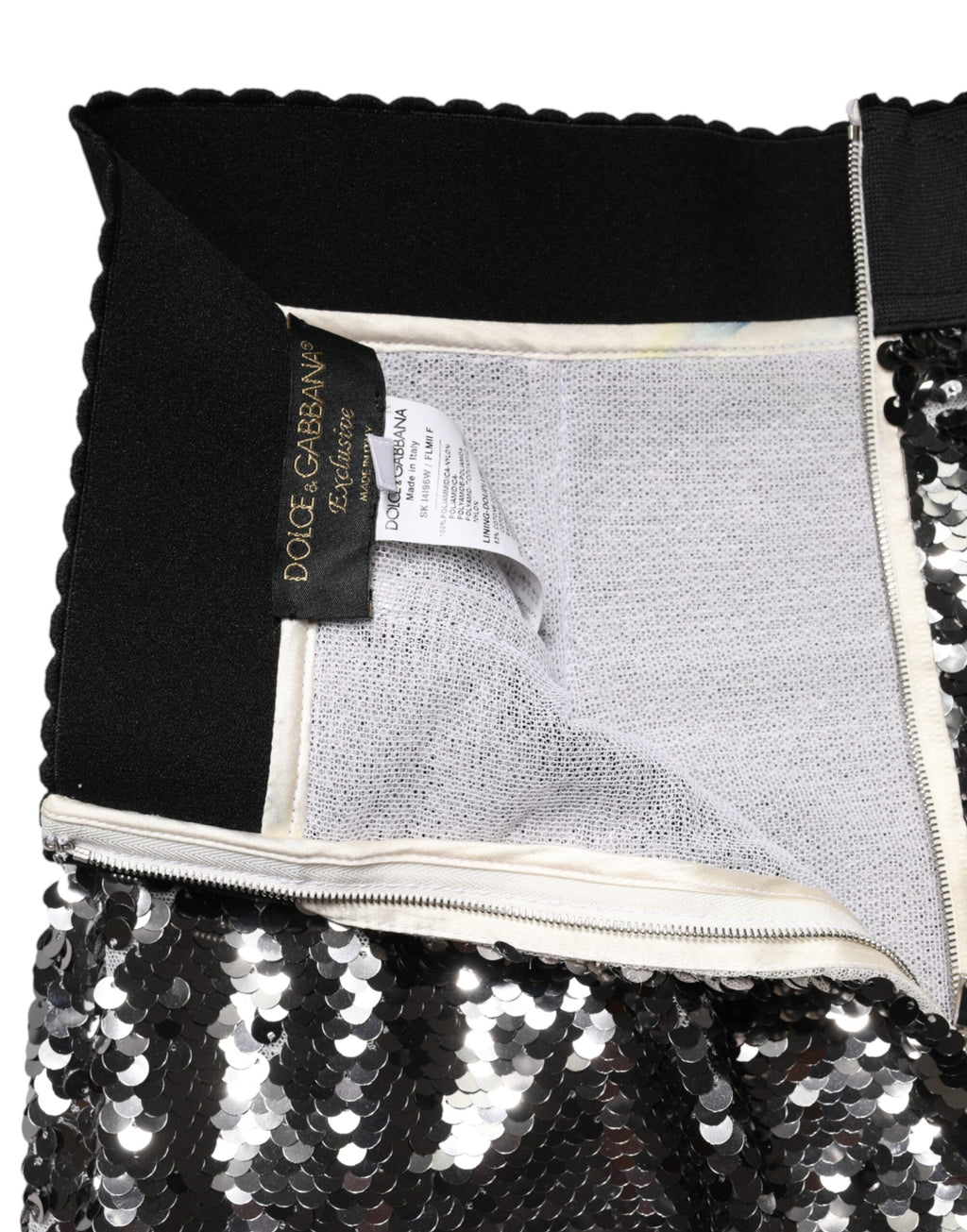 Dolce & Gabbana Grey Long Skirt for Women additional view