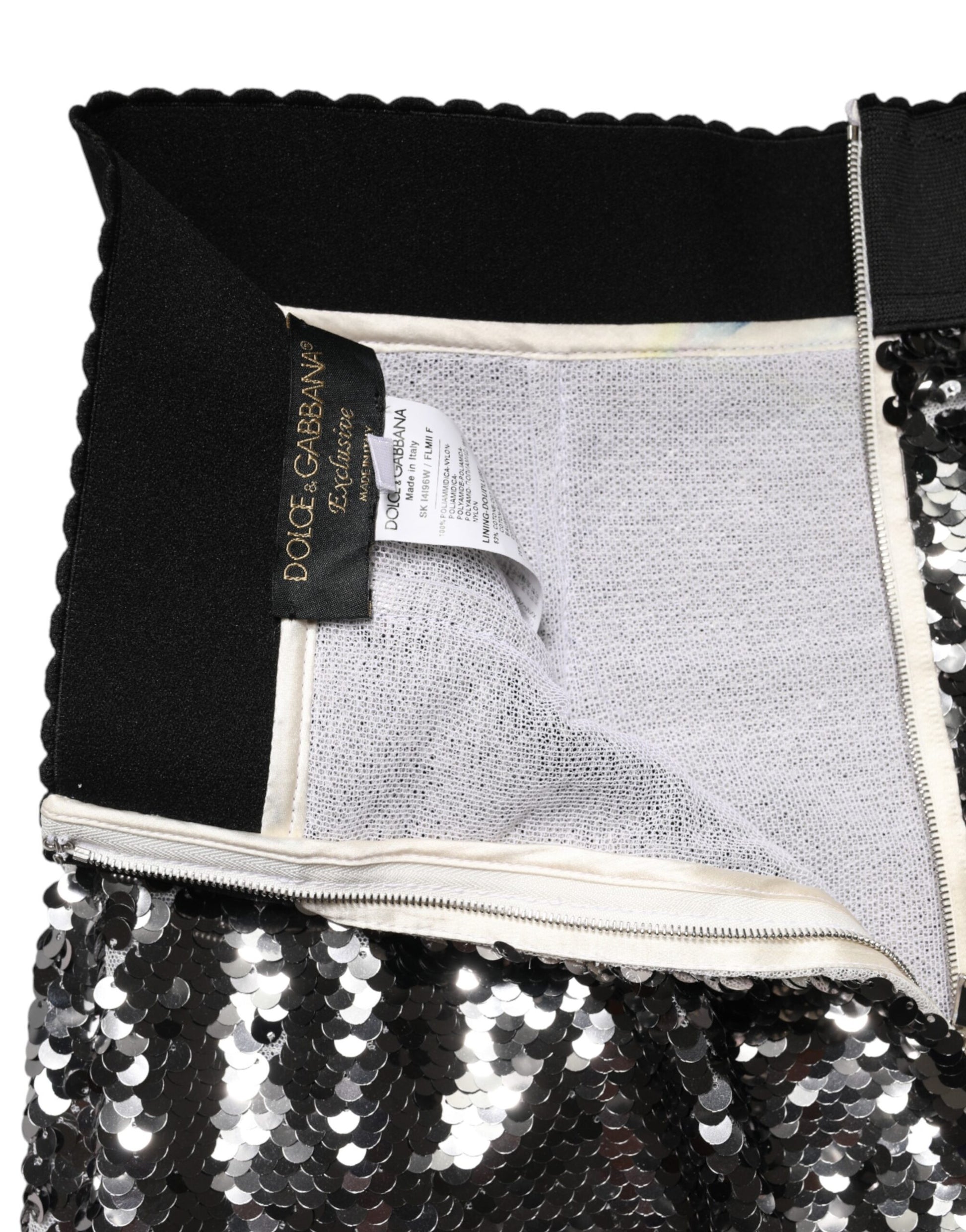 Dolce & Gabbana Grey Long Skirt for Women additional view