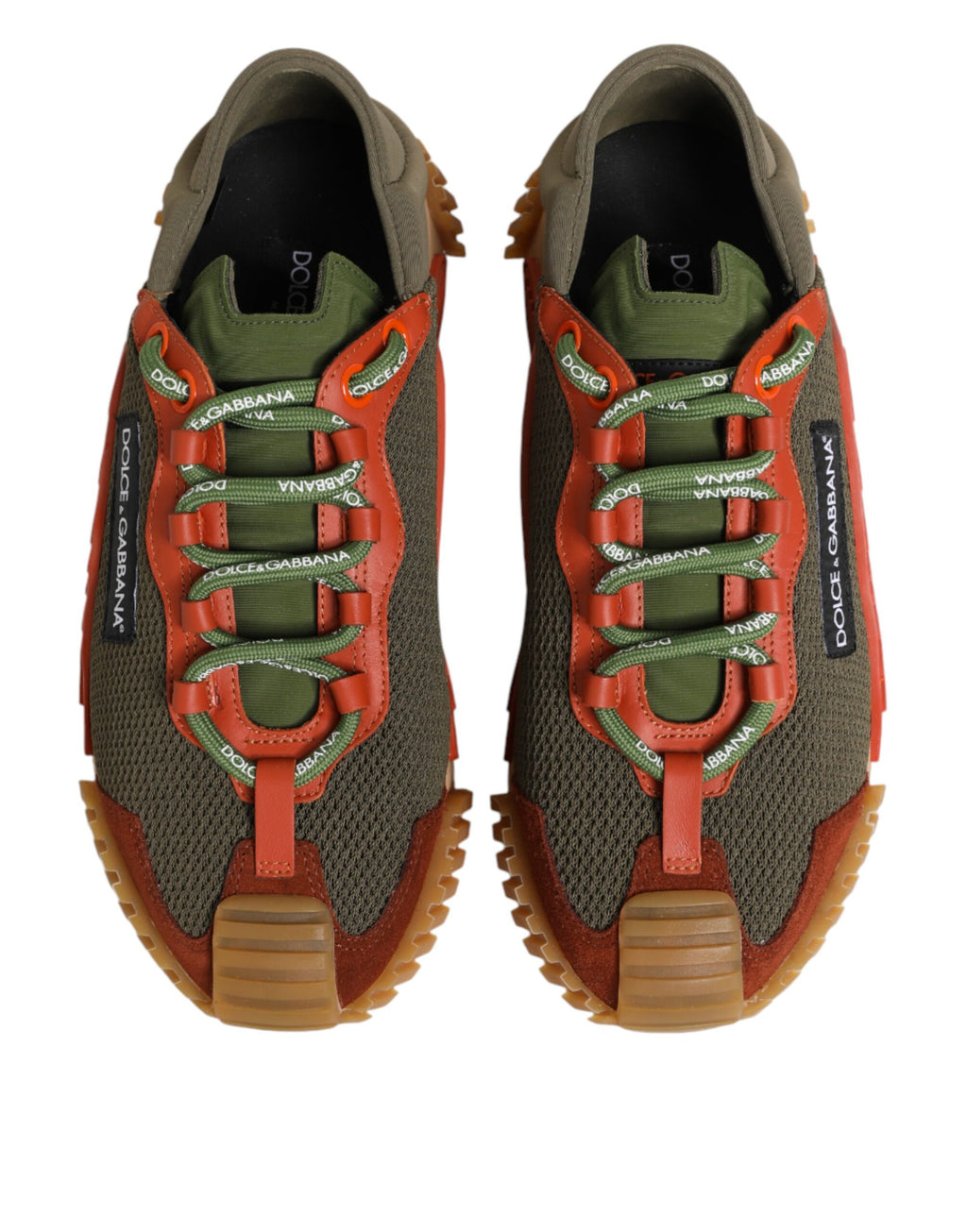 Dolce & Gabbana Multicolor Low Top Sneakers for Men side view