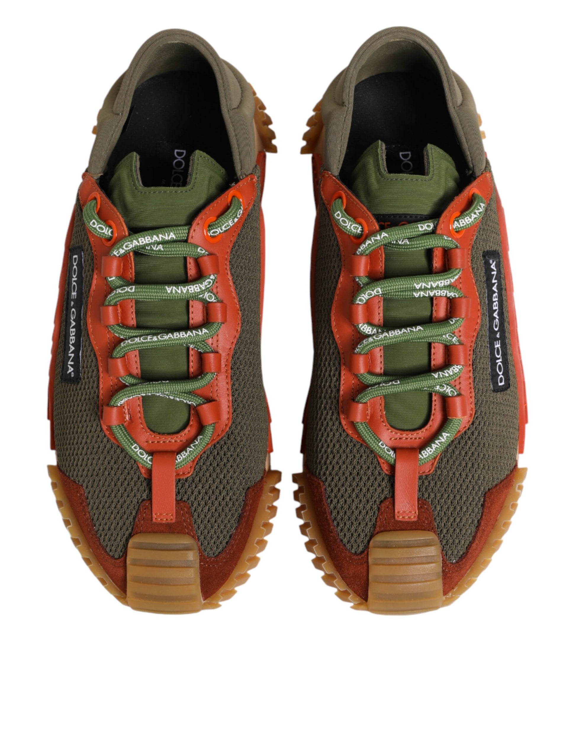 Dolce & Gabbana Multicolor Low Top Sneakers for Men side view