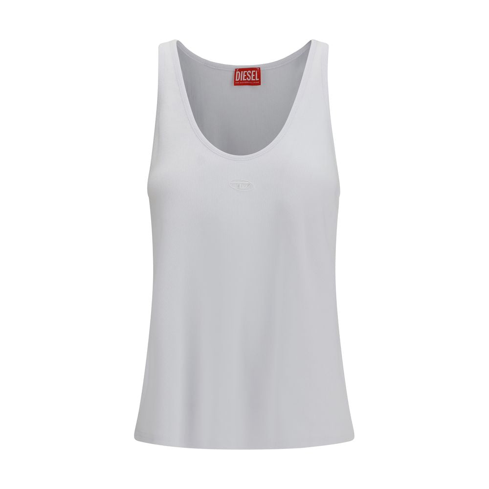 Débardeurs Diesel en coton blanc