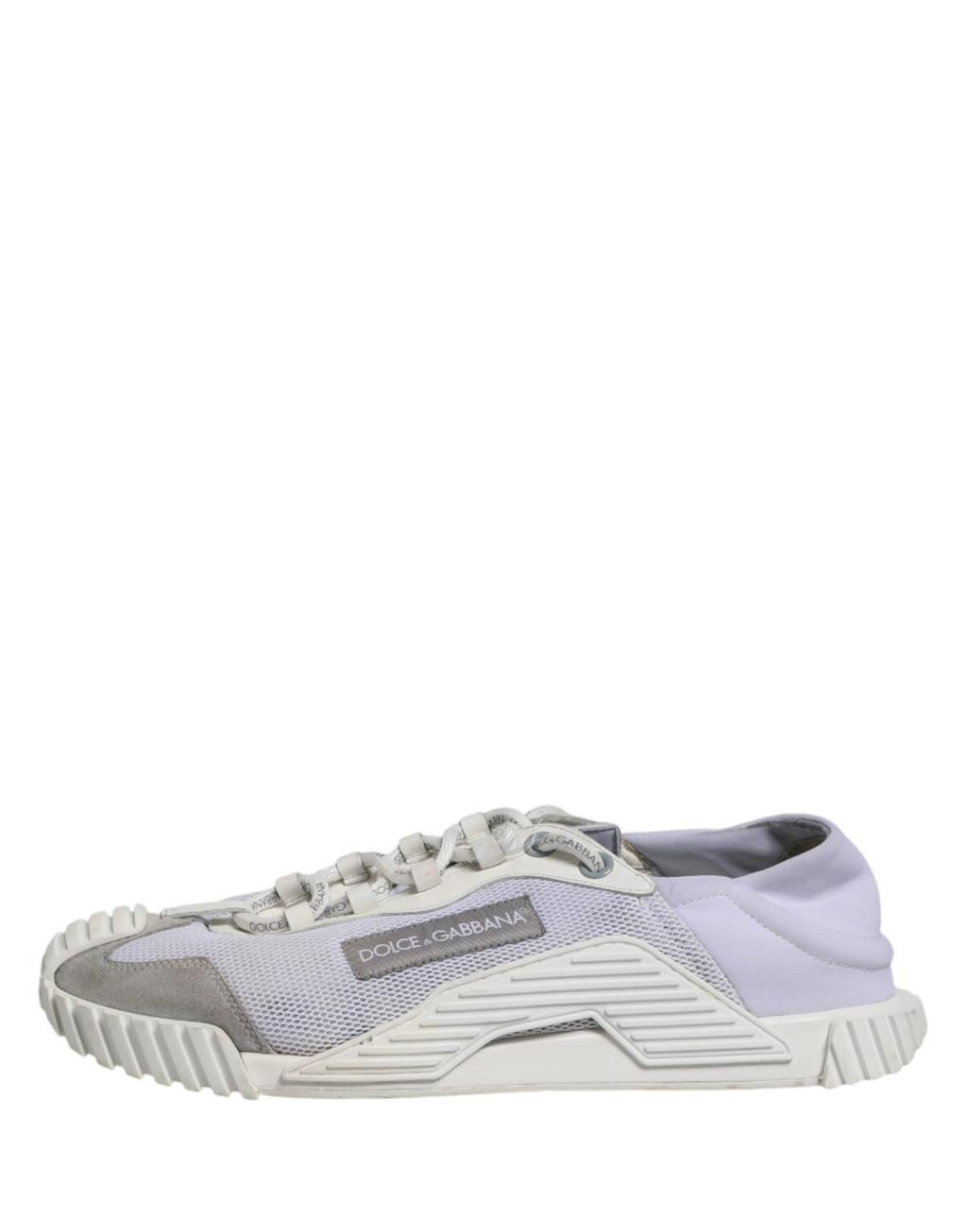 Dolce & Gabbana White Low Top Sneakers for Men