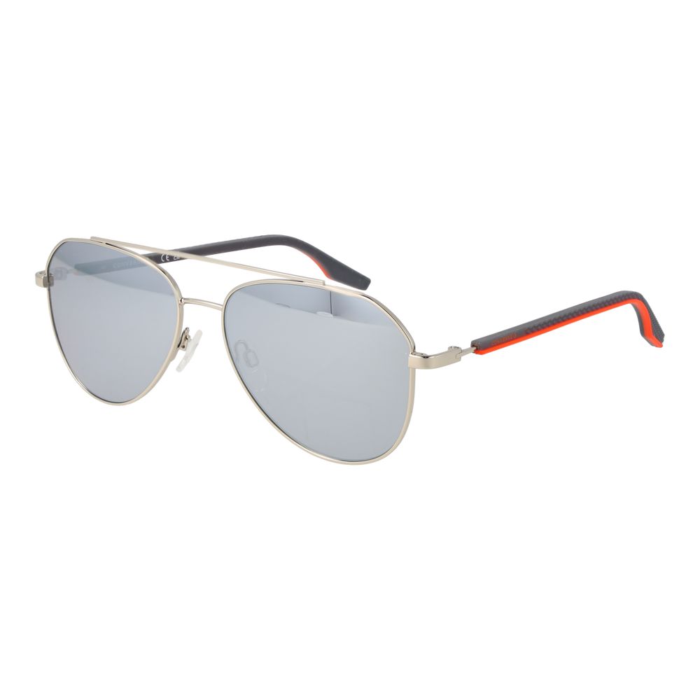Lunettes de soleil Converse en caoutchouc argenté