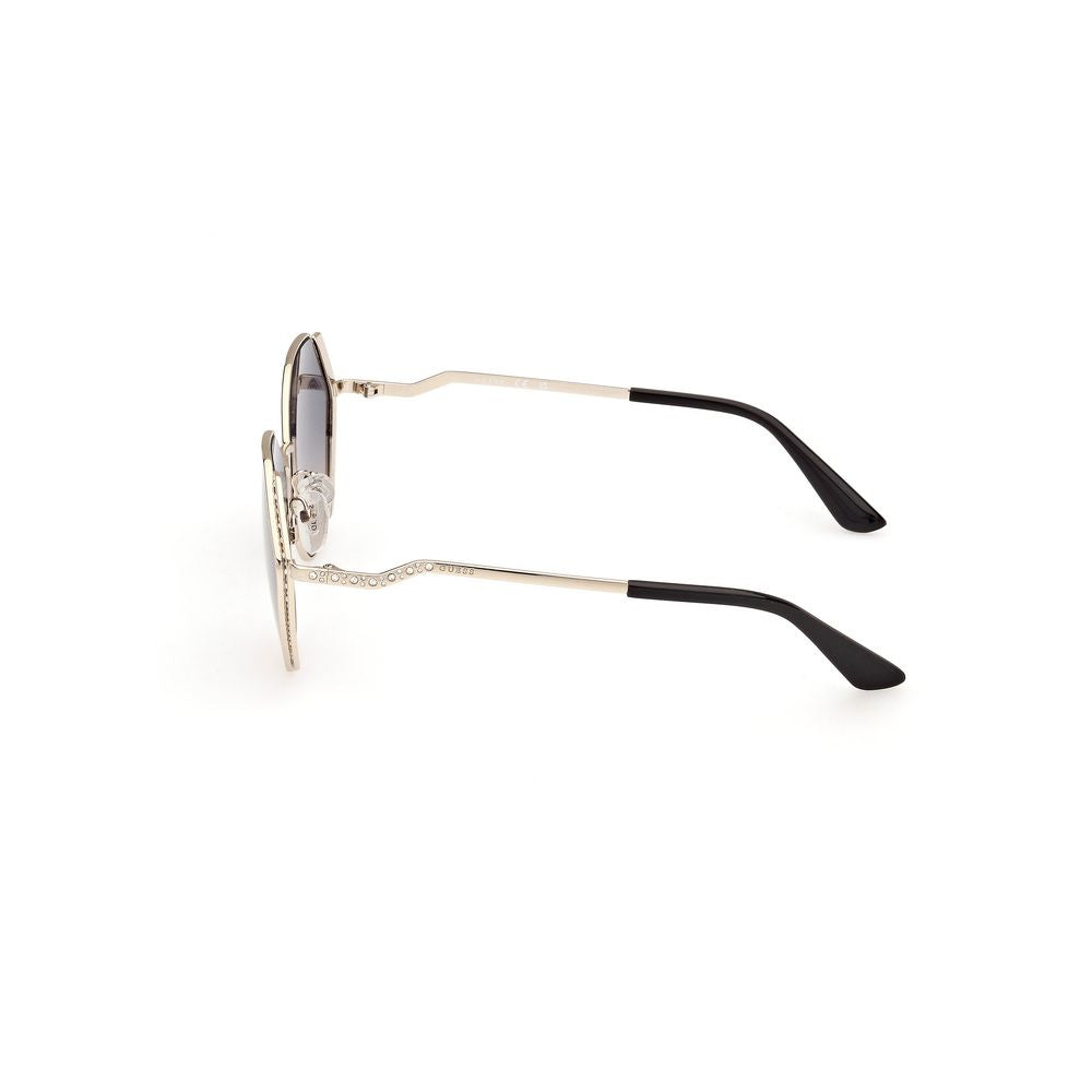 Lunettes de soleil Guess en métal doré