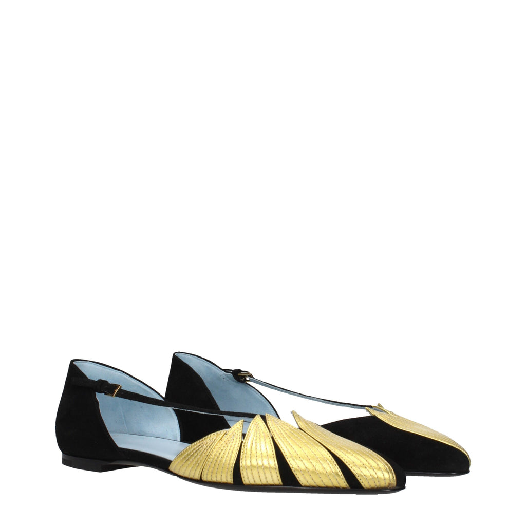 Valentino Garavani Black Leather Sandals