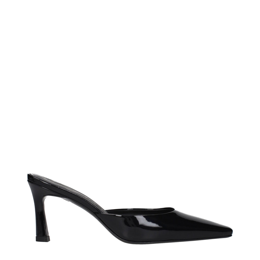 The Attico Black Flat for Women