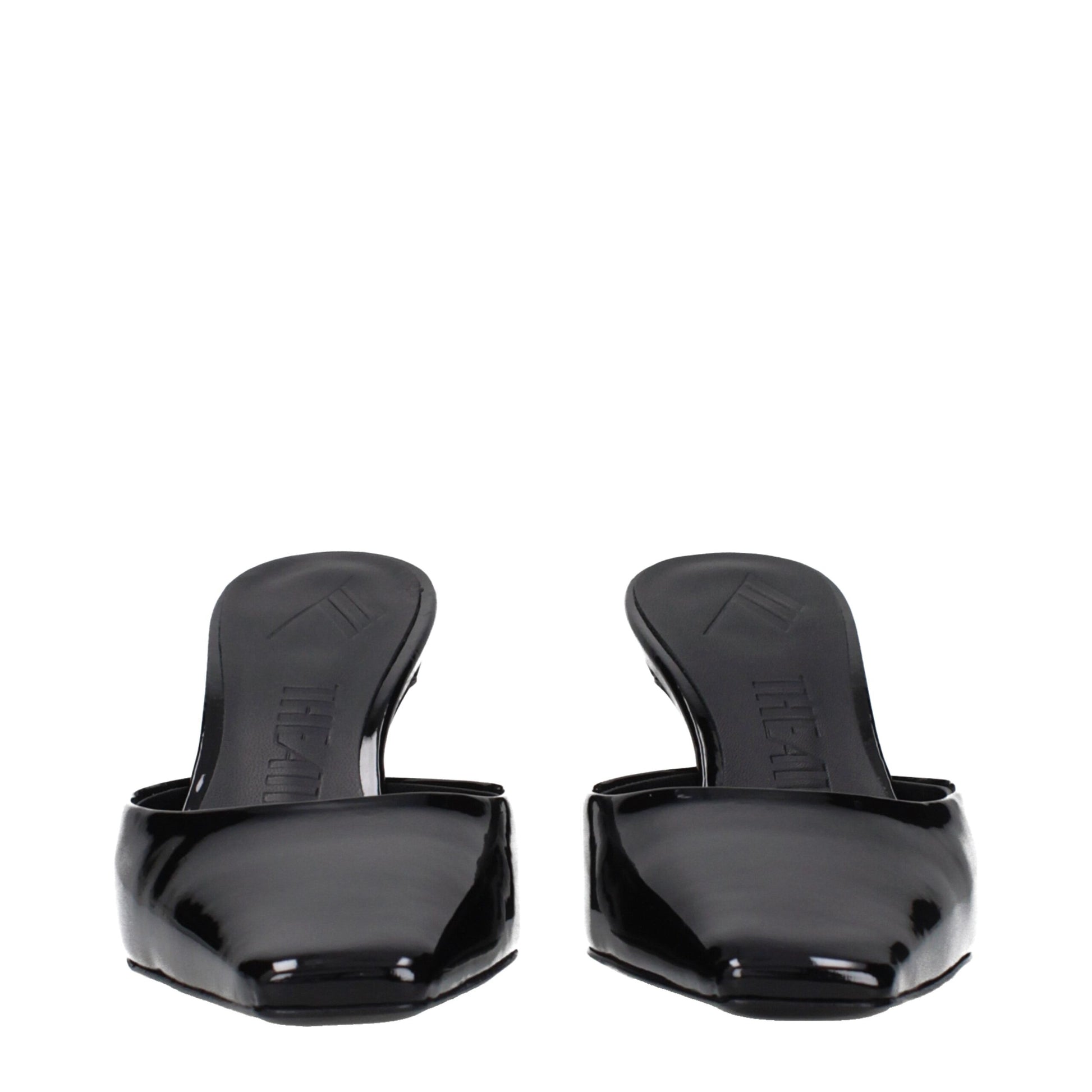 The Attico Black Flat for Women detail view