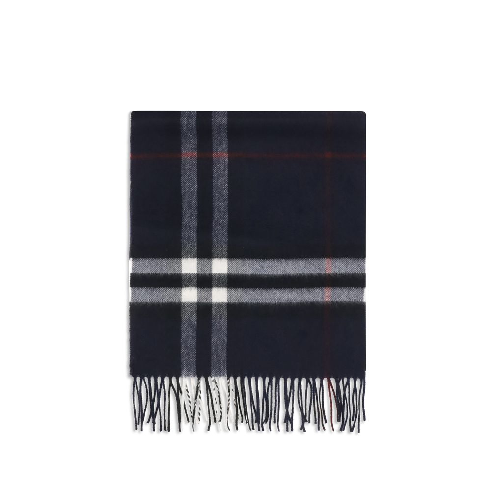 Écharpe en cachemire bleu Burberry