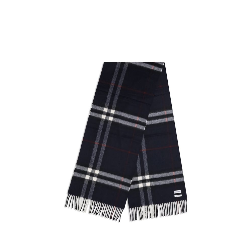 Écharpe en cachemire bleu Burberry