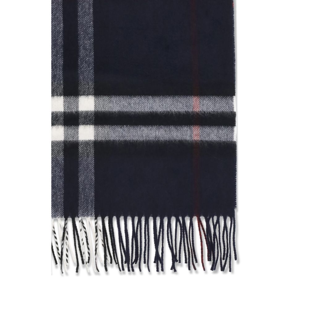 Écharpe en cachemire bleu Burberry